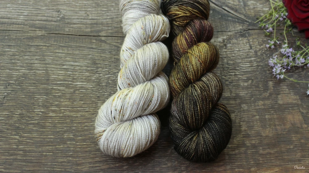 "Sand" merino/hedvábí 80/20 400m Twist 