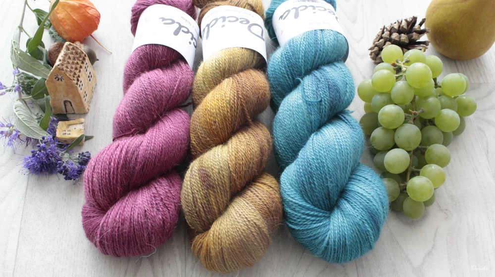 "Aztec"- 50% merino/50% alpaka 500m