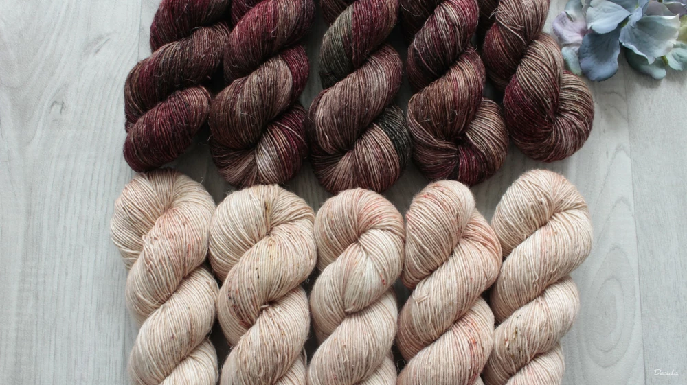 "Lento" -  Single 90% Merino/10% Len 366m