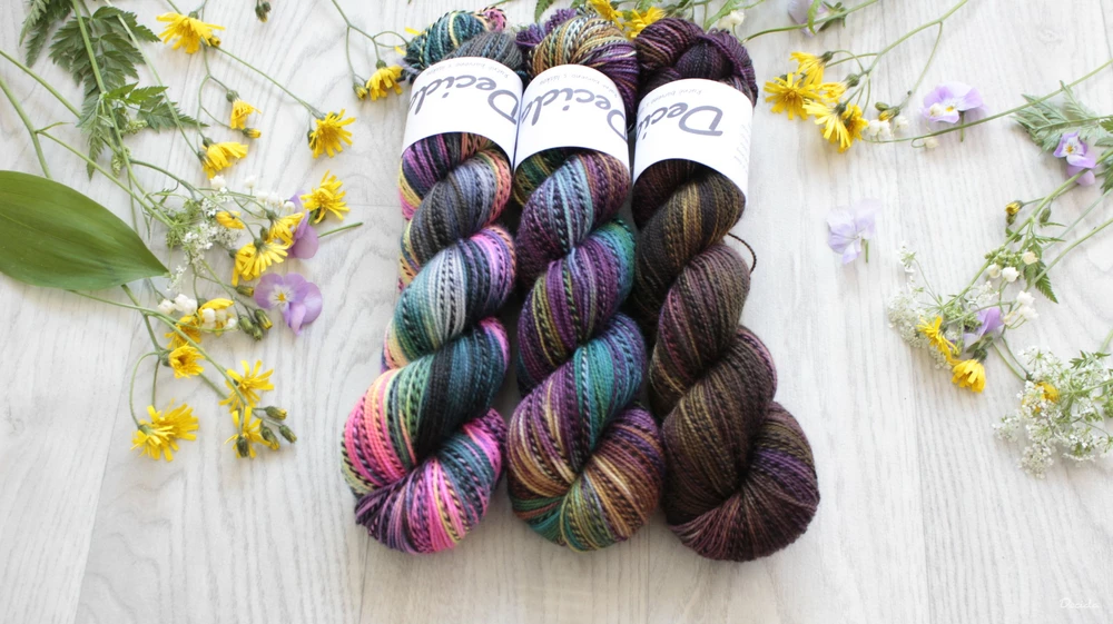 "Colibria" - ZEBRA Merino sw/nylon 365m/100g