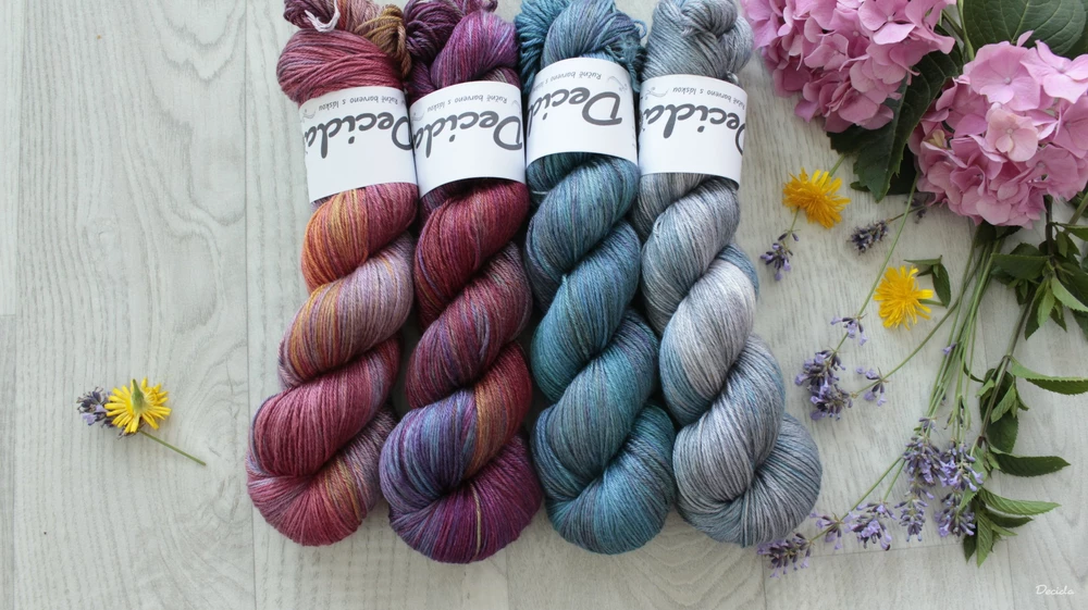 "Grey Light" - merino/hedvábí 50/50 400m