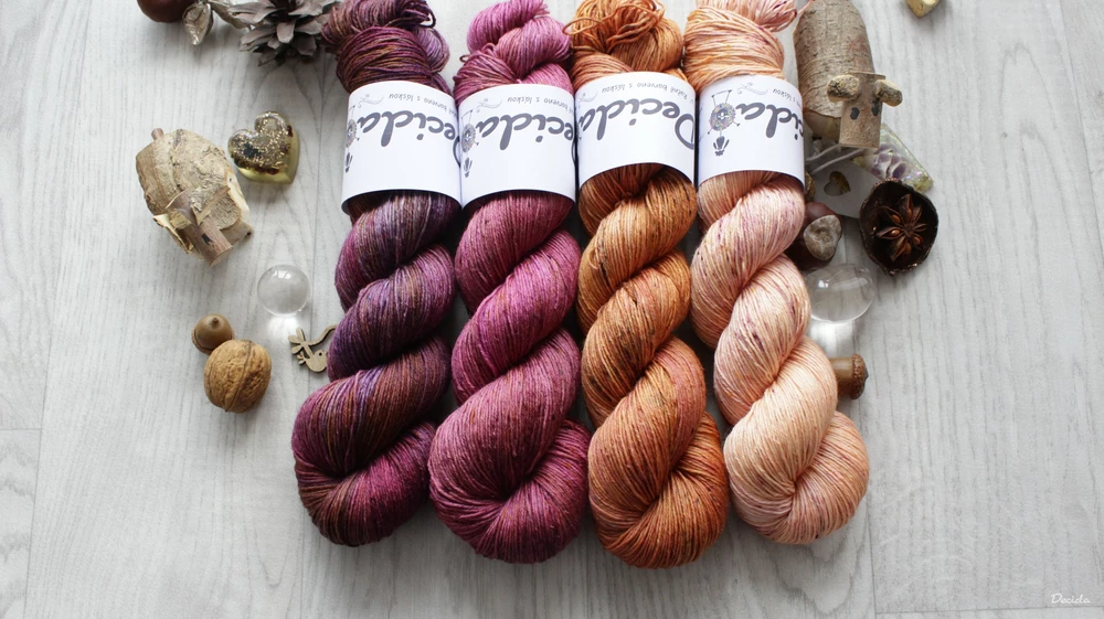 "Balkan" Merino/hedvábí 3mm