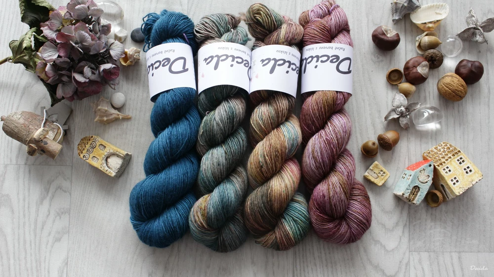 "Pouštní růže" -  Single MERINO 366m