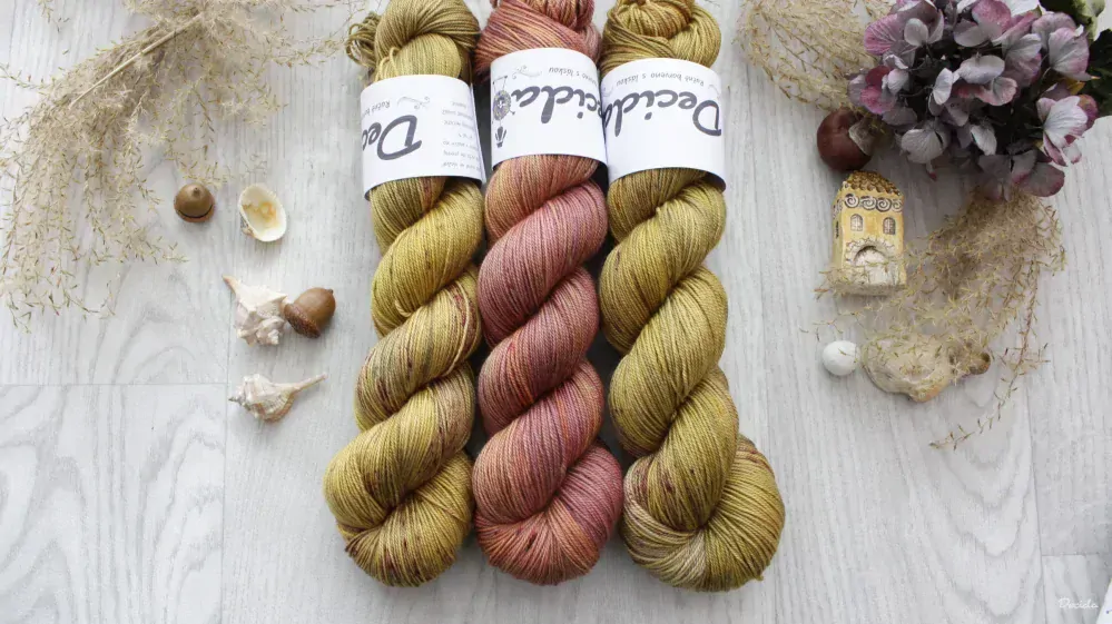 "Banana" - 70%merino/10%kašmír/20%hedvábí 400m