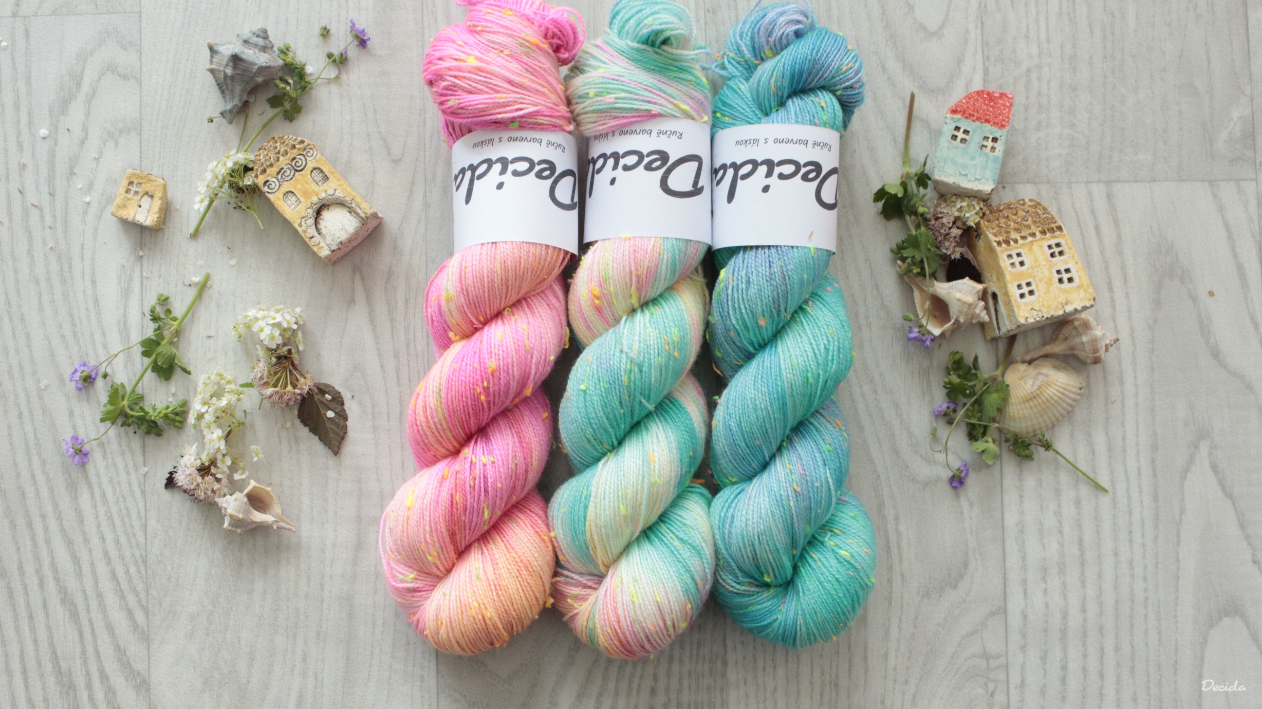 "Nina" - merino a Donegal neps 400m