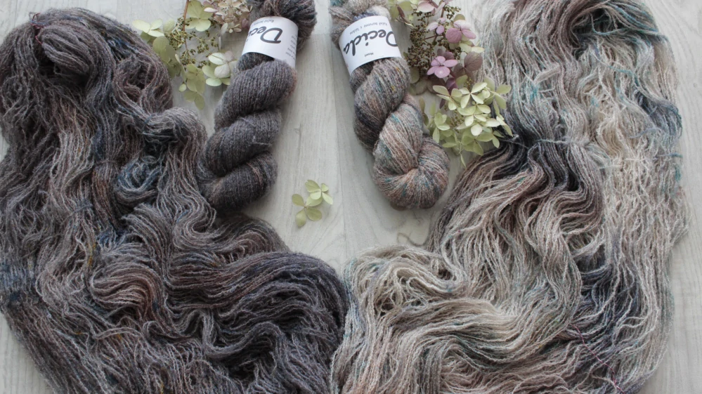 "Mount 2" - merino sw Boucle 450m/100g