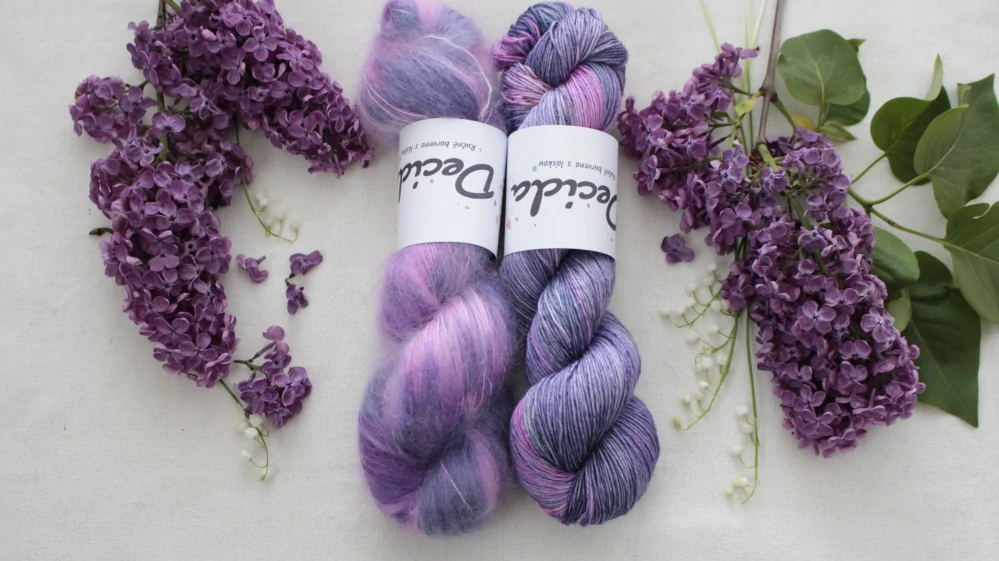 "Vivaldi" 80% merino 20% hedvábí 400m