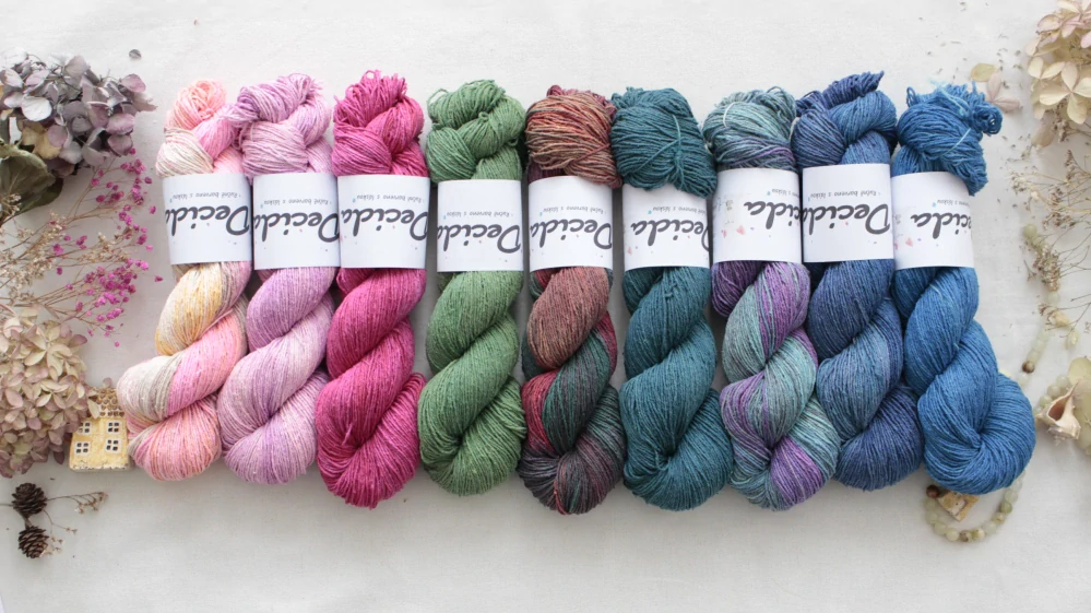 "Blue" - Buretové hedvábí 300m/100g