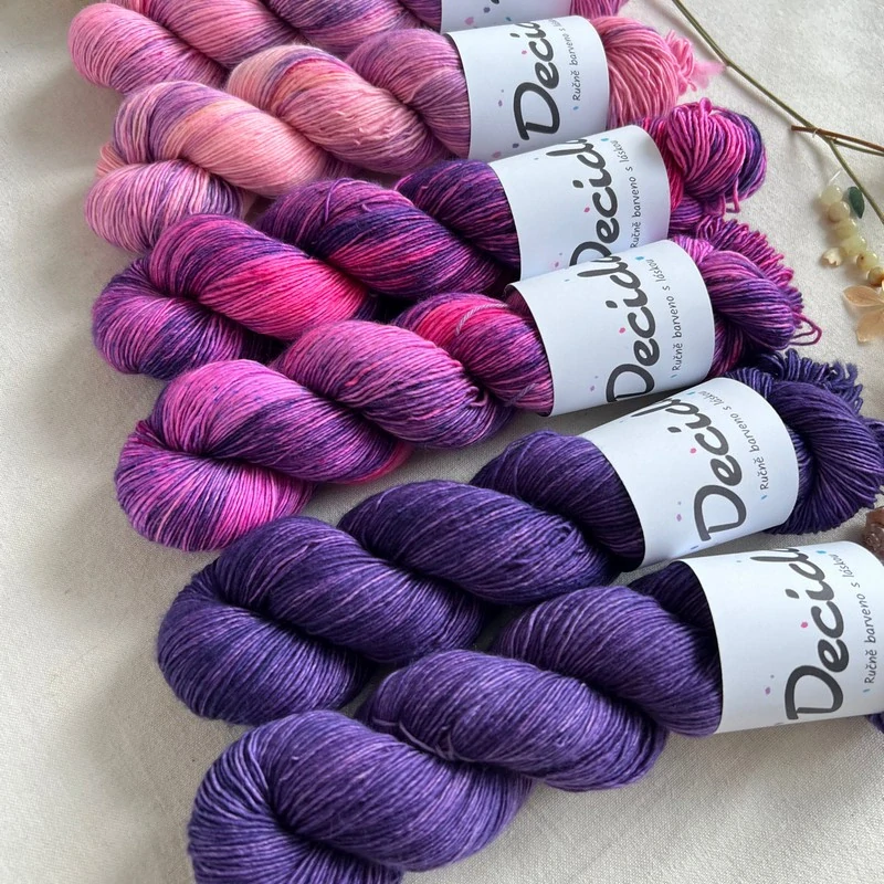 "Wild Orchid" -  Single MERINO 366m