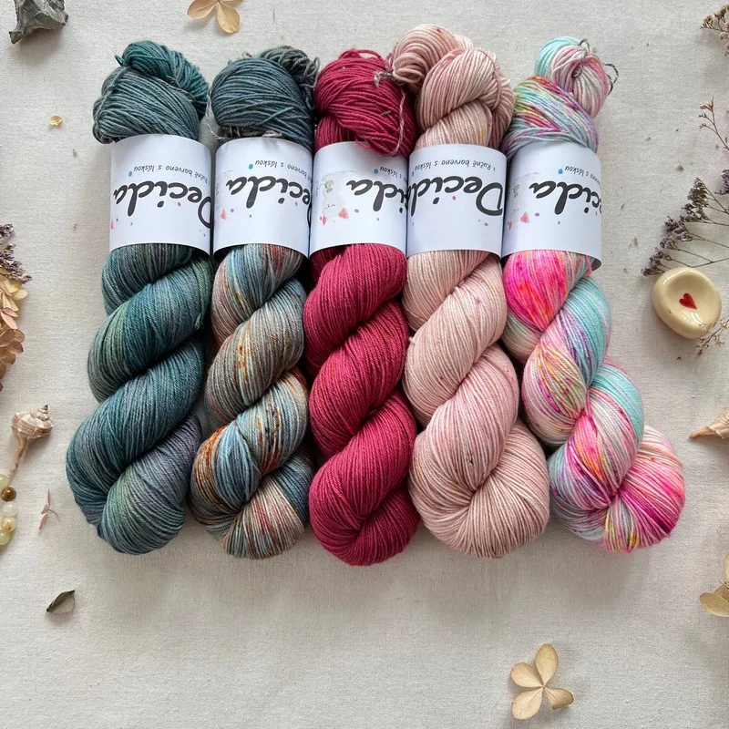 "Jarní máta" -  EZ Dye Merino 400m