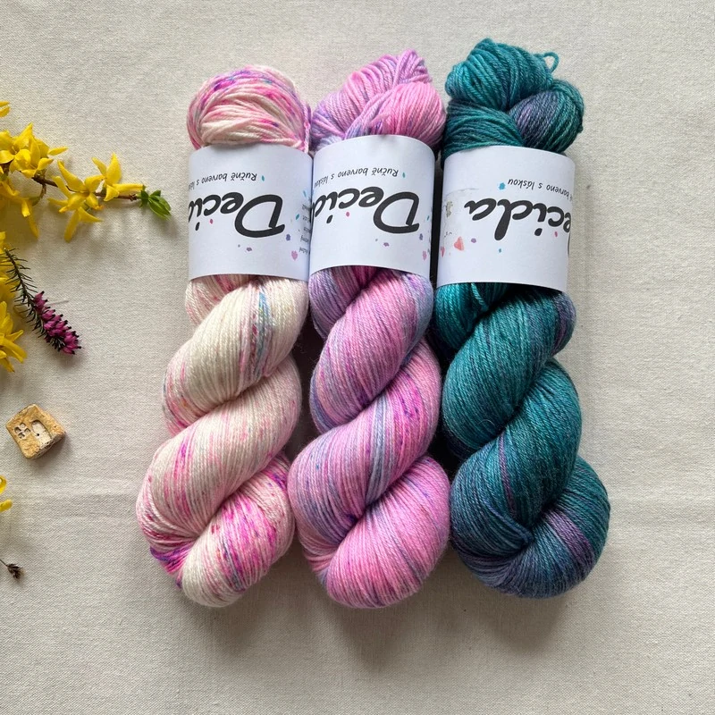 "Teal Bliss" - EXTRA Merino sw/polyamid/bambus 400m/100g