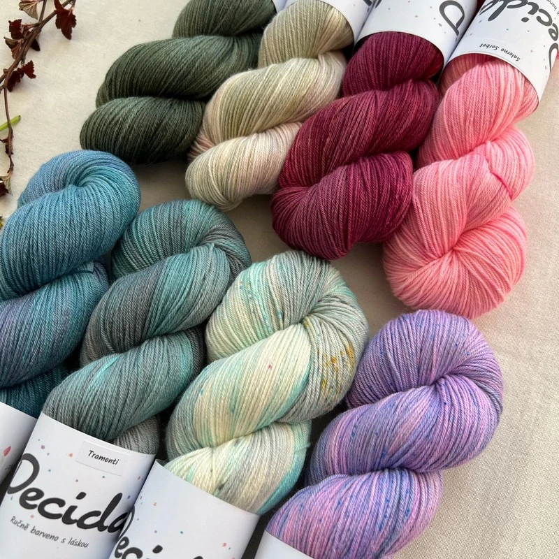 "Matteo" 75% merino 25% hedvábí 400m 