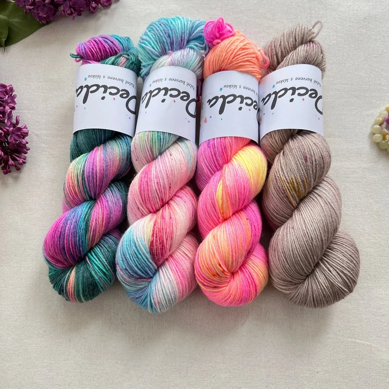 "Solani" - EXTRA Merino sw/polyamid/bambus 400m/100g