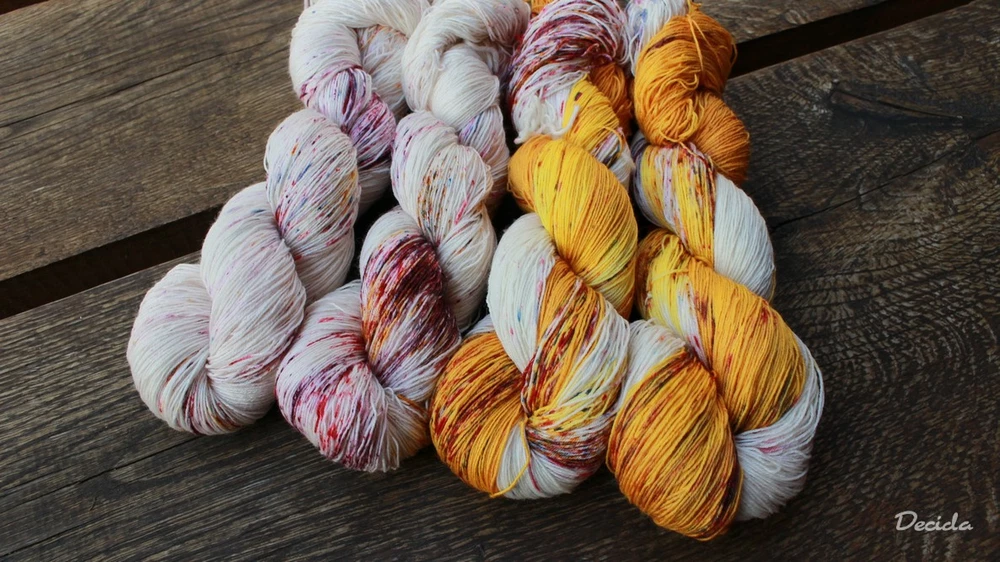 "Koření" Merino/hedvábí 2mm