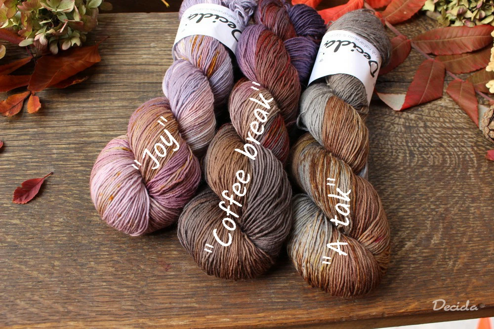 "Coffe break" - extra MERINO se sw 3mm