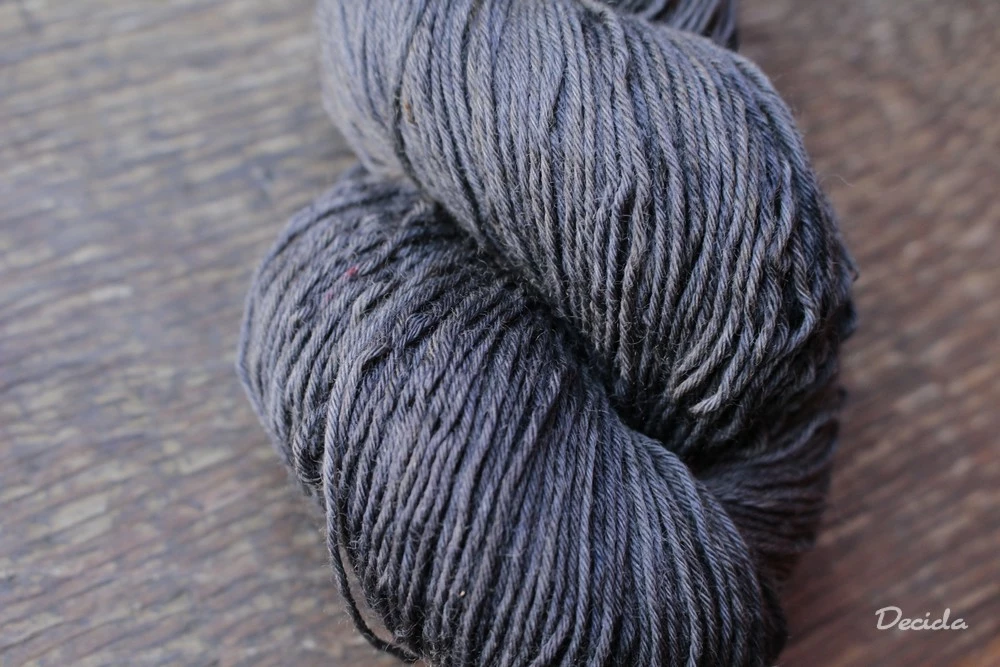 "V tmavé šedi" extra MERINO se sw 3mm