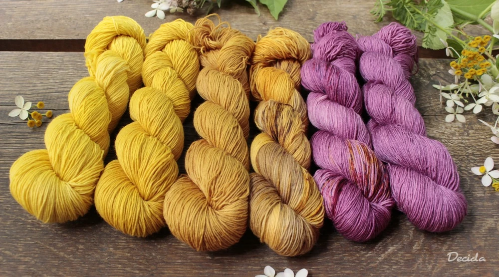 "S hořčicí" -  extra MERINO se sw 3mm