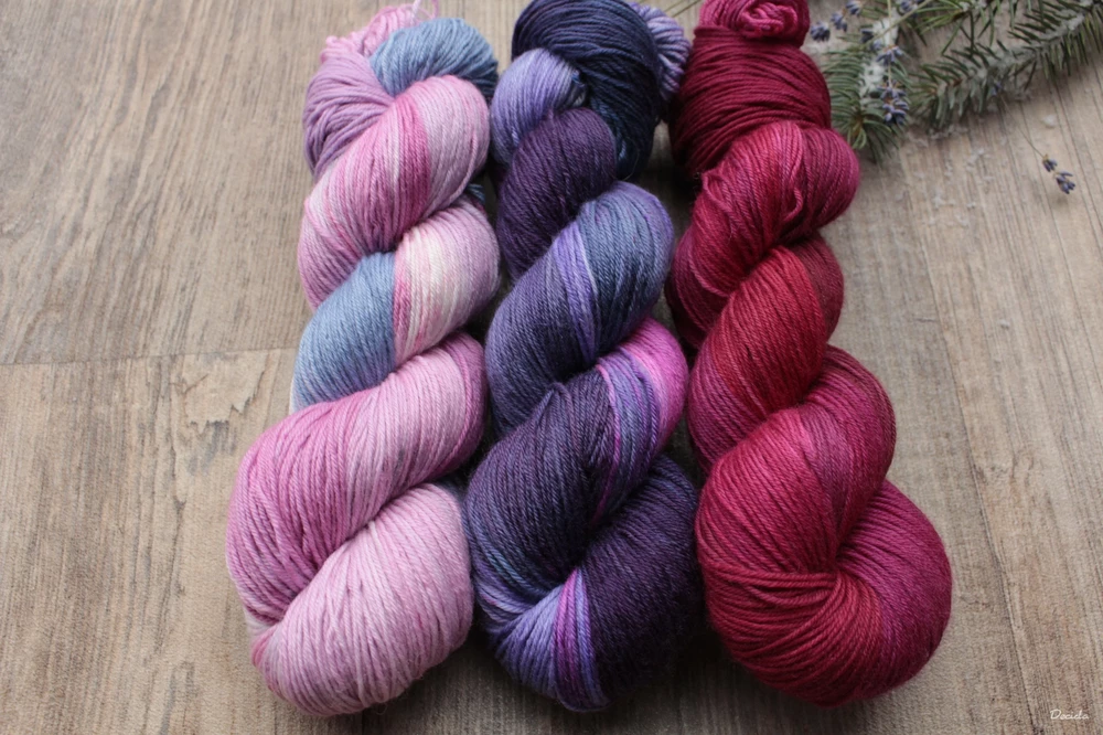 "Galaxie" EXTRA Merino sw/polyamid 365m/100g