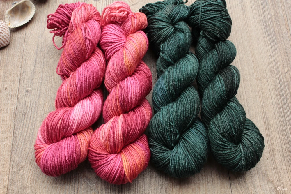 "Spruce" Merino/hedvábí 4mm 