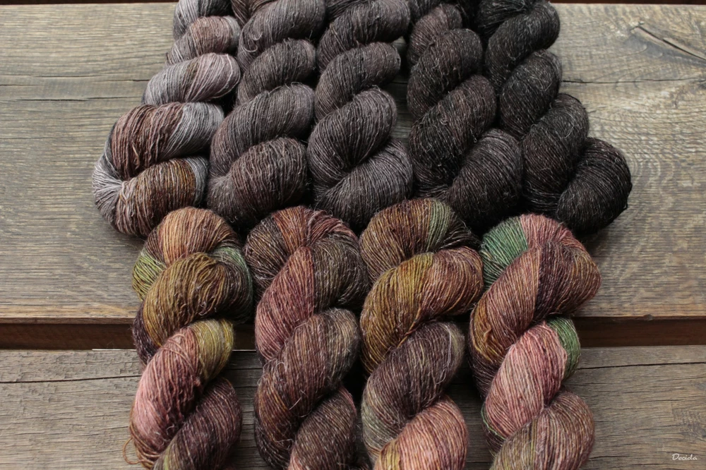 "Lazy hunter" -  Single 90% Merino/10% Len 366m