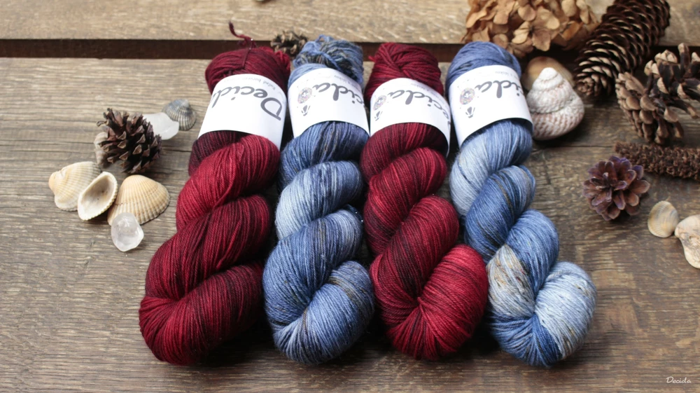 "Awan" - EXTRA Merino sw/polyamid 365m/100g