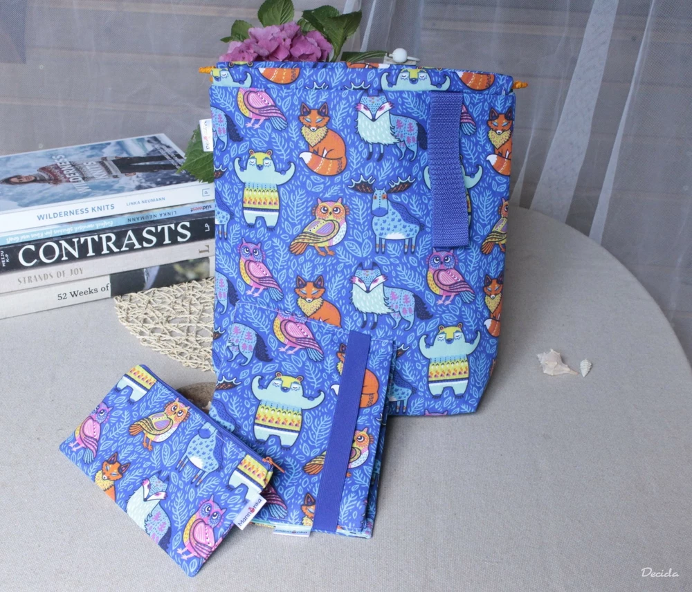 Bavlněná taška od Mannonky - velká č.8