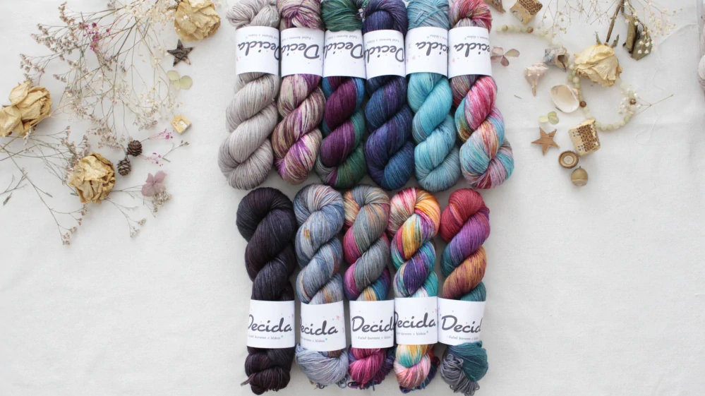 "Hologram"  EXTRA Merino sw/polyamid 400m/100g