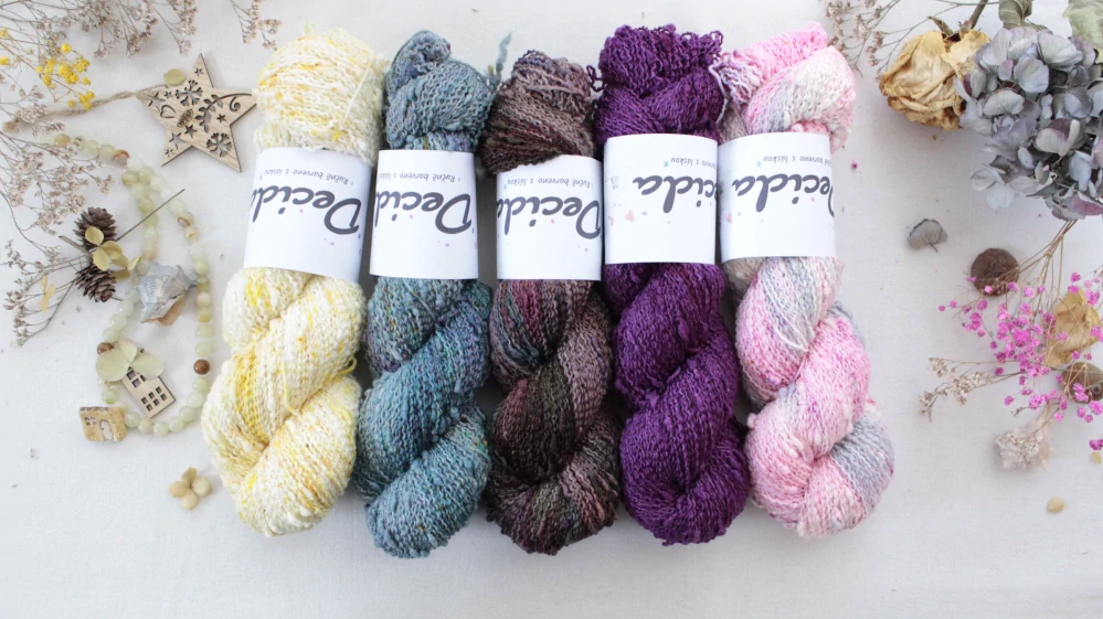 "Bewis" - efektní merino SLUB