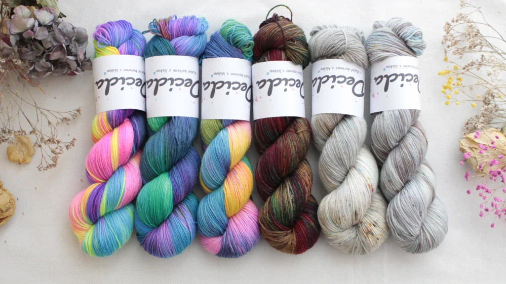 "Flow"  EXTRA Merino sw/polyamid 400m/100g