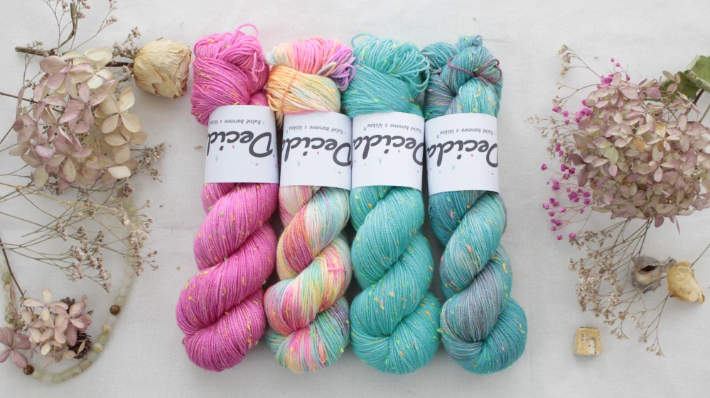 "Ledovka" - merino a Donegal neps 400m