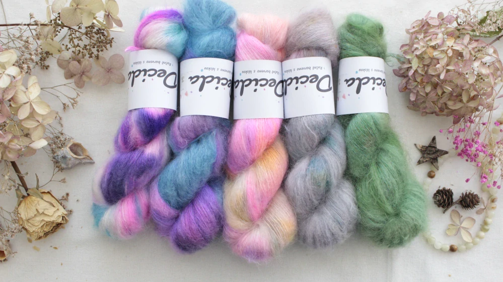 "Provoca"- 75% superkid mohér/25%hedvábí 420m/50g