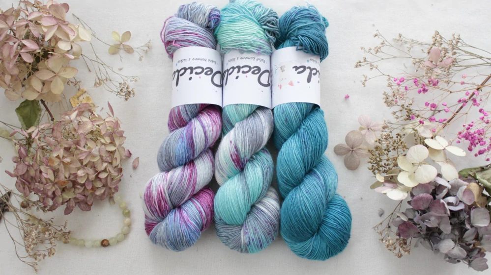 "Yali" merino/hedvábí 70/30 400m jednonitka 