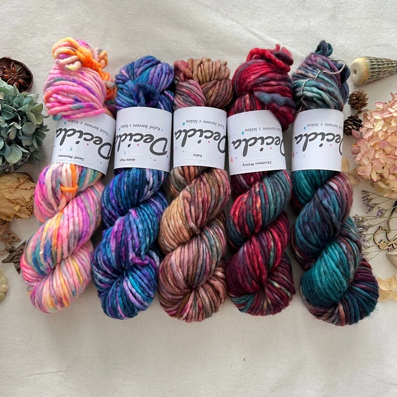 "Twilight Moss" 100% merino sw 70m