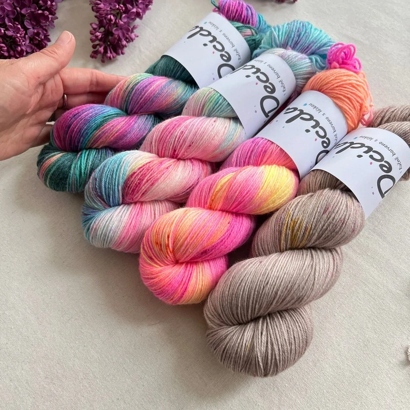 "Solani" - EXTRA Merino sw/polyamid/bambus 400m/100g