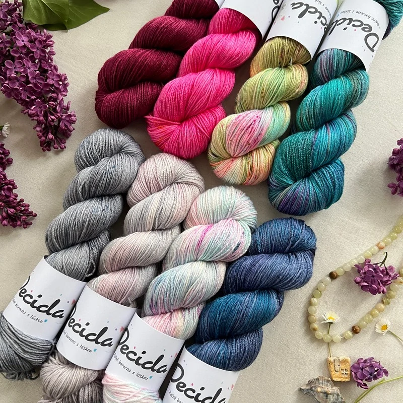 "Wild Nectar" - merino sw/hedvábí 50/50 400m