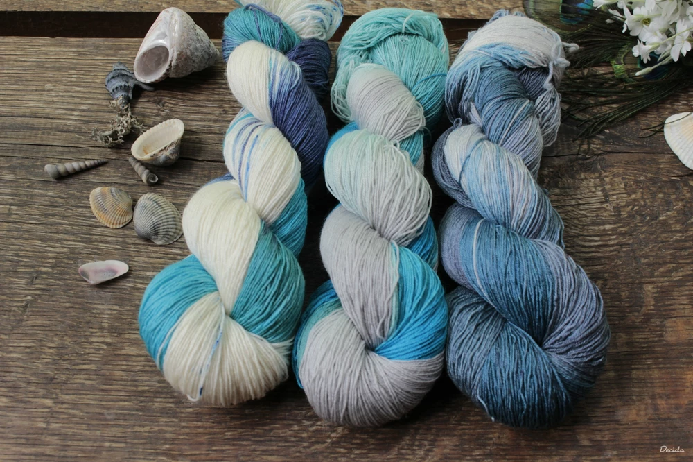 "Lunita" merino/hedvábí 2mm