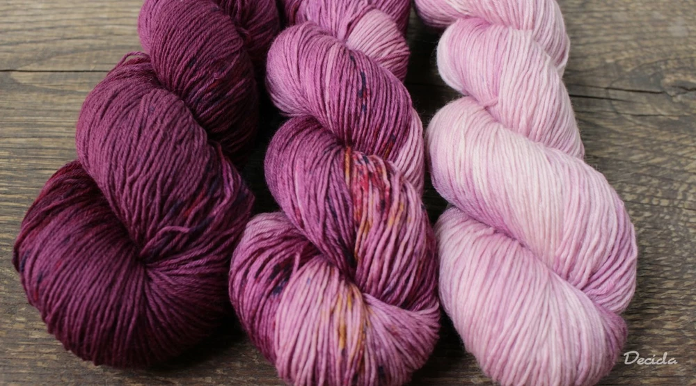 "Tmavé lesní plody" -  extra MERINO se sw 3mm
