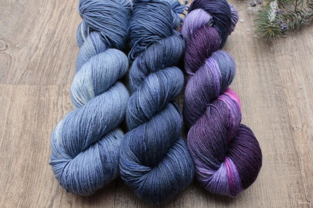 "Blue sky 1" EXTRA Merino sw/polyamid 365m/100g