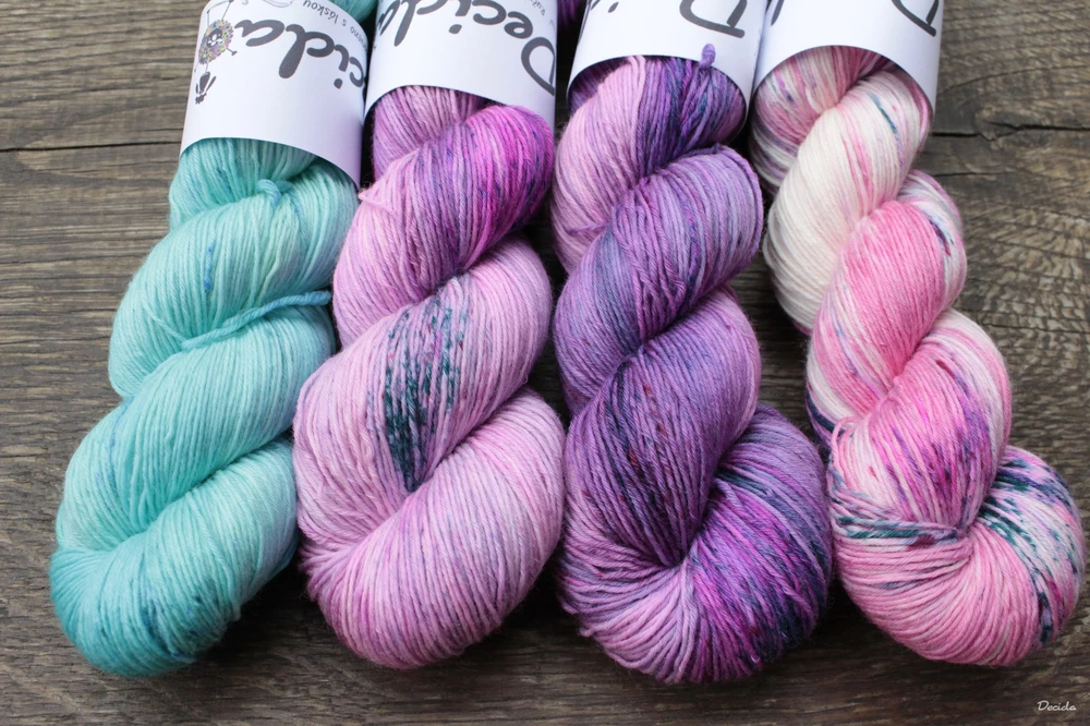 "Pink dreams" -  extra MERINO se sw 3mm