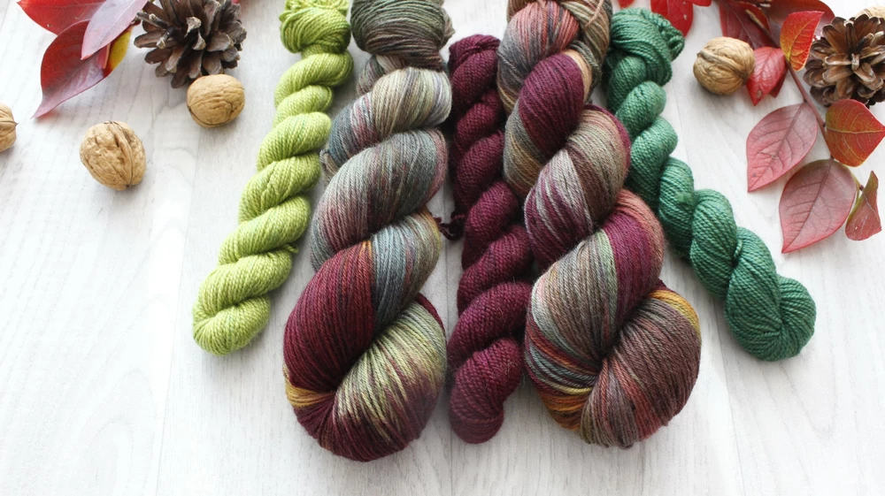 "Jednobarevné minis" - EXTRA Merino sw/polyamid 365m/100g