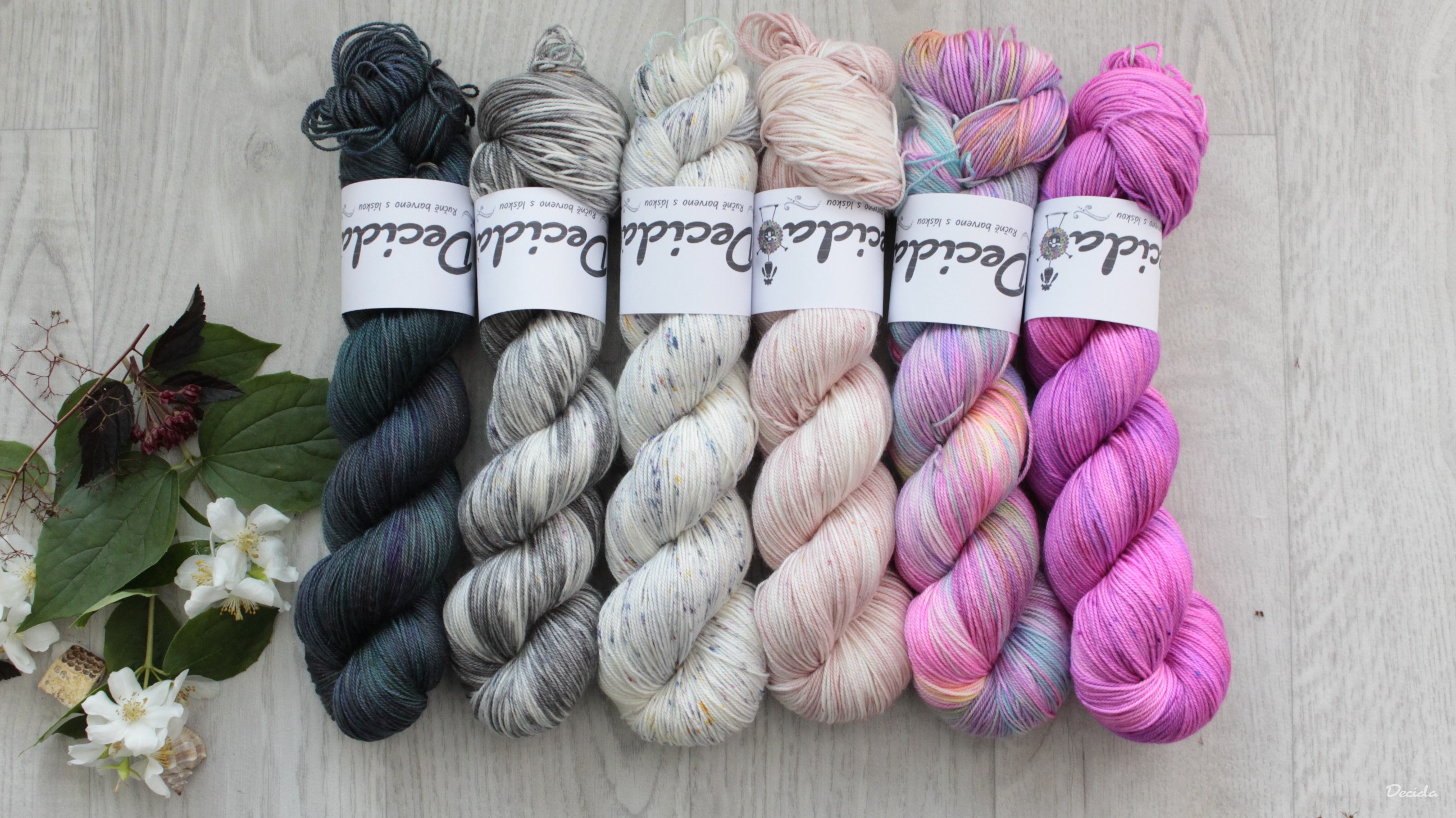 "Begin Again" - 70%merino/10%kašmír/20%hedvábí 400m