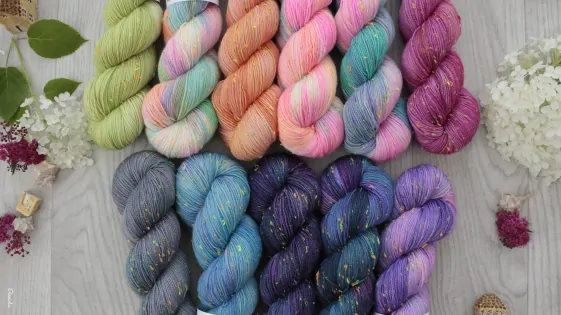 "Shakti" - merino a Donegal neps 400m