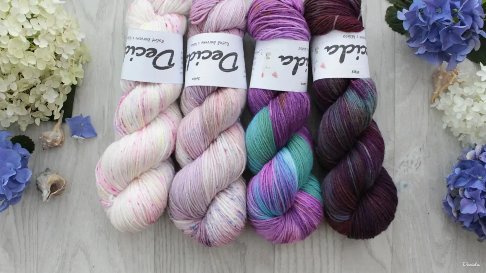 "Speckled Unicorn" - EXTRA Merino sw/polyamid 365m/100g