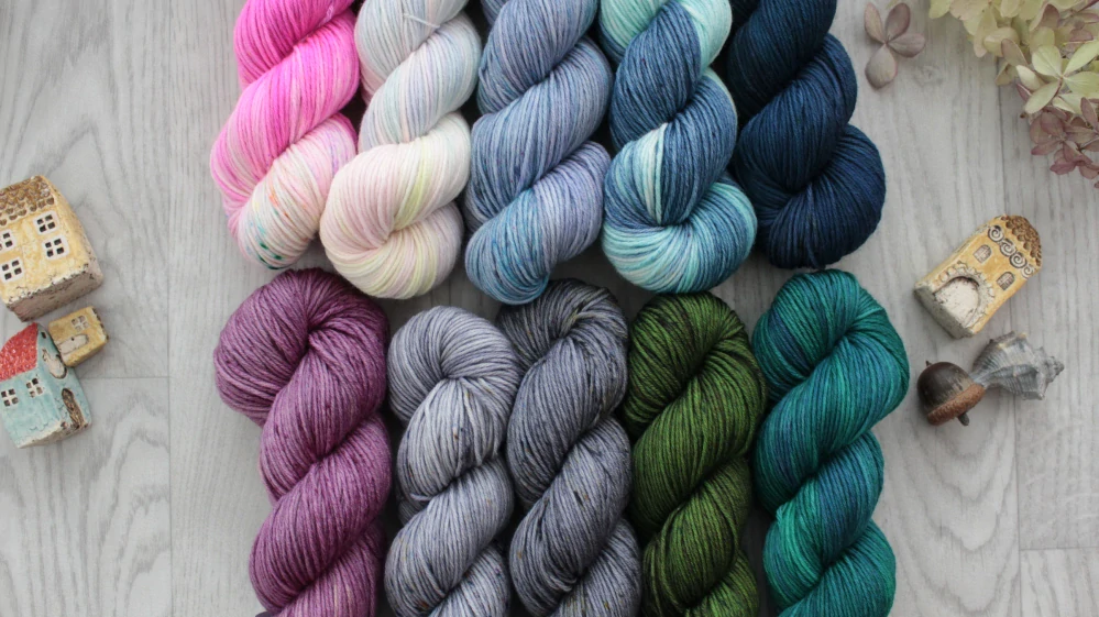 "Spring Rains" -  extra MERINO sw 210m