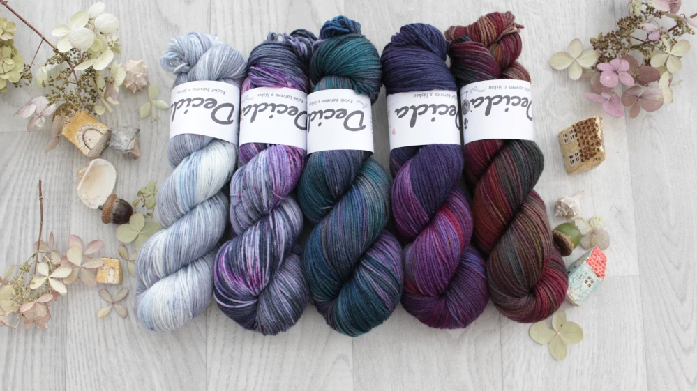 "Atocha" - EXTRA Merino sw/polyamid 365m/100g