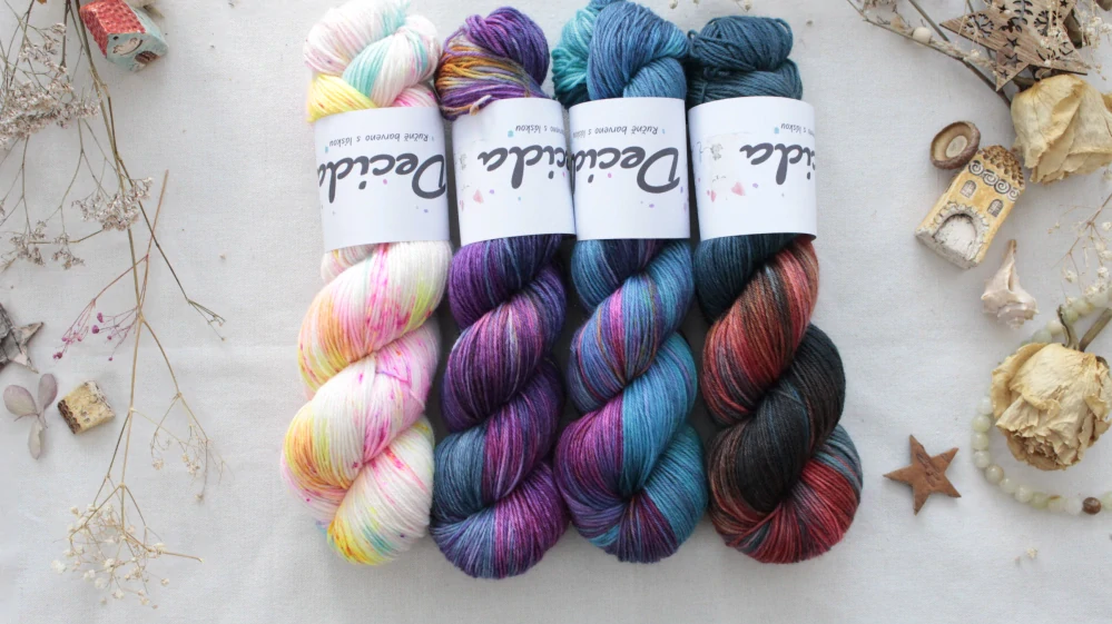 "Pandorita"  EXTRA Merino sw/polyamid 400m/100g